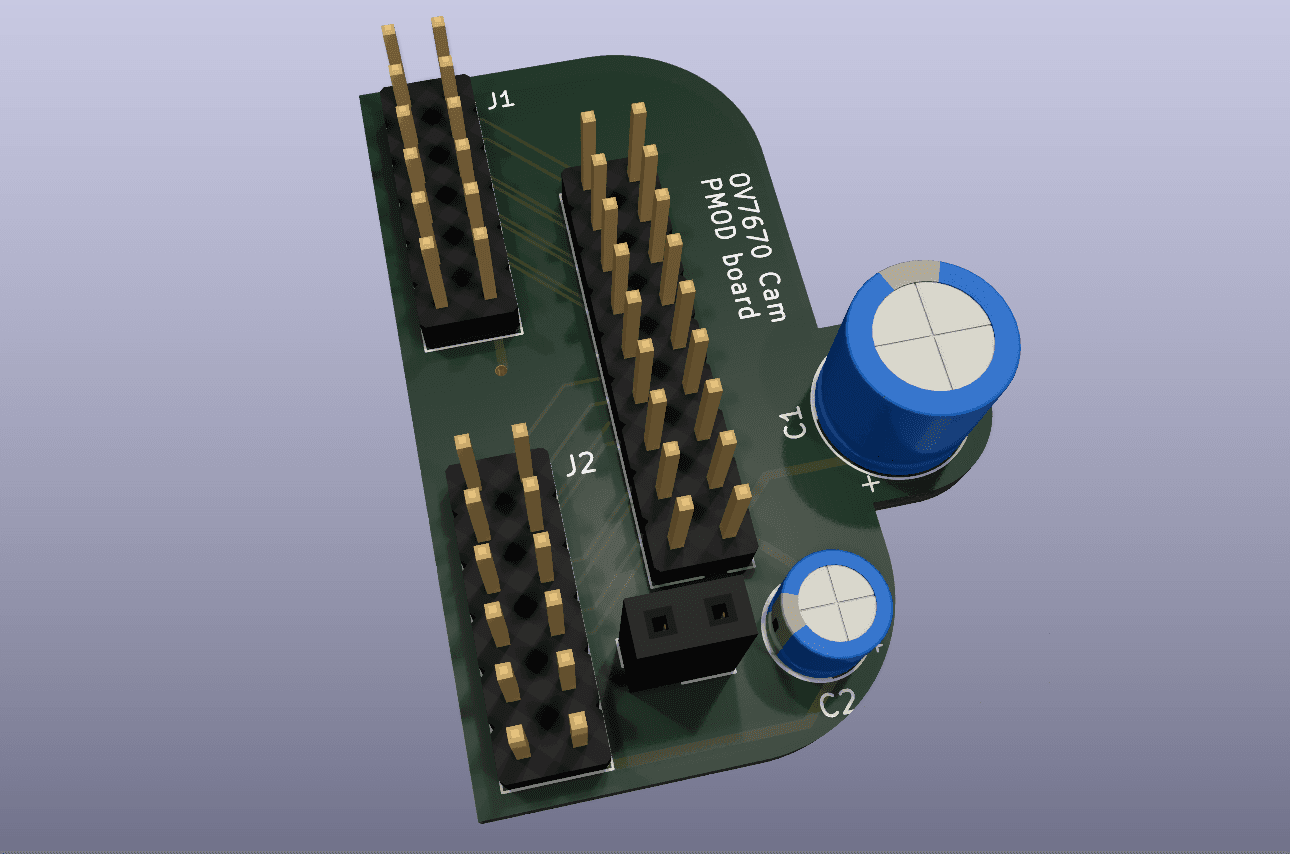 Cover Image for PMOD for OV7670 VGA Camera